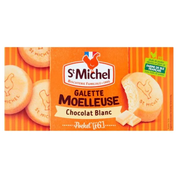 ST MICHEL CHOCOLATE BLANC 180GM