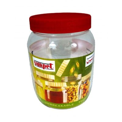 SUNPET ROUND PET JAR 1000ML