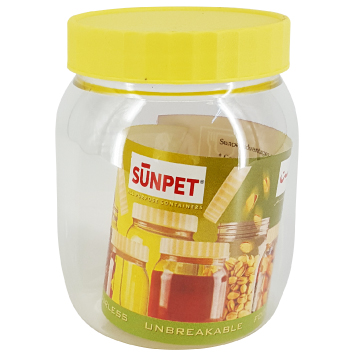 SUNPET ROUND PET JAR 500ML
