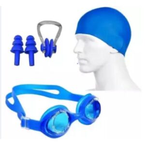 SWIMMING GOGGLES SET WITH CAP - Image 1