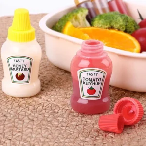 TASTY MINI SQUEEZY PET BOTTLE 4x25ML - Image 1