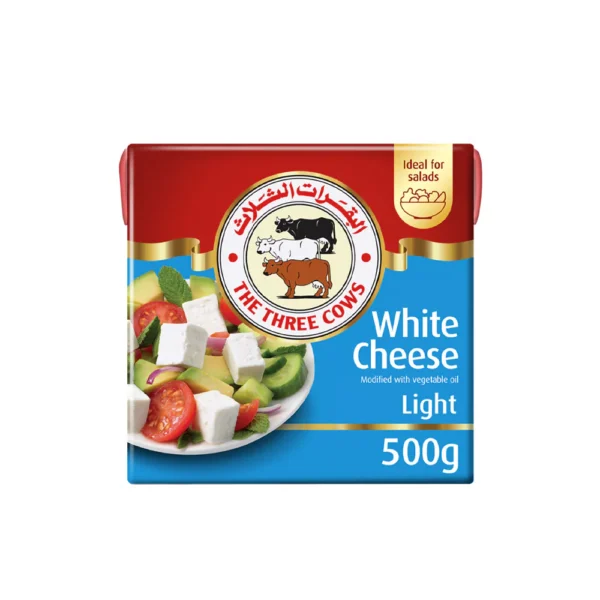 THREE COWS WHITE CHEESE BLUE 500GM
