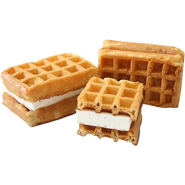 VIENNESE WAFFLES WITH CONDENCED MILK FILLING 400GM