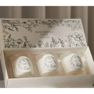 Chioefu Lan Scented Candle 3Pcs Gift Box