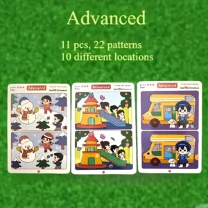 EDUCATIONAL FINDING GAME SET ADVANCE LEVEL