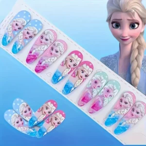 Princes Elsa Cute Hair Clips 10Pcs Set