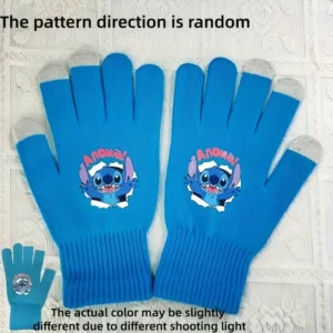 STITCH KIDS WINTER GLOVES 1PAIR-BLUE