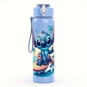 STITCH PLASTIC WATER BOTTLE 800ML