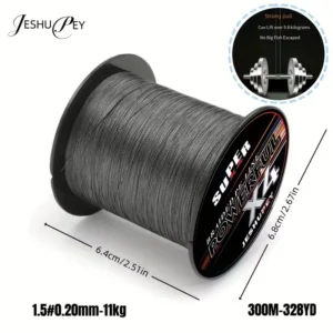SUPER X4 300MM BRAIDED FISHING LURE
