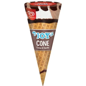 WALL'S Joy Cocoa & Vanilla Ice Cream Cone 110ml