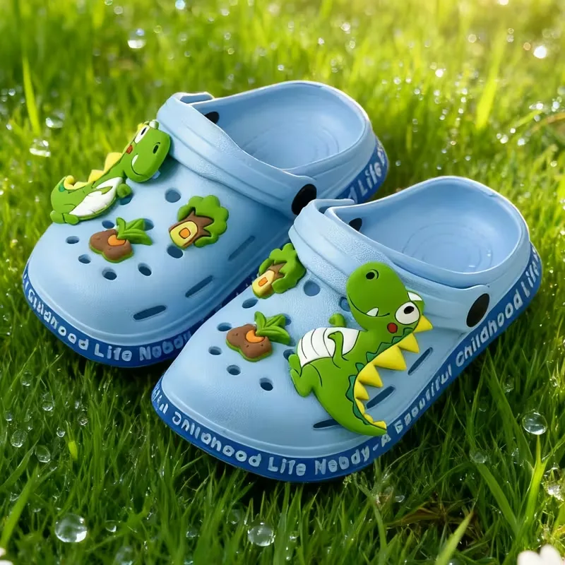 Dinosaur Pattern Girls' Sandals