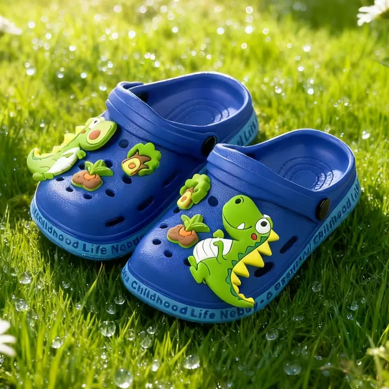 Dinosaur Pattern Girls' Sandals