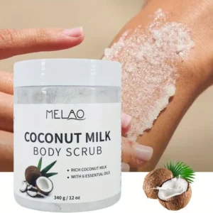 MELAO COCONUT BODY SCRUB 340GM