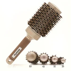 NANO TECHNOLOGY BARBERTOP GOLDEN ROLLER HAIR BRUSH