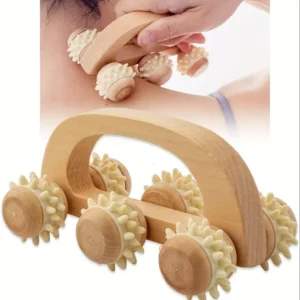 Wooden Body Massage Roller